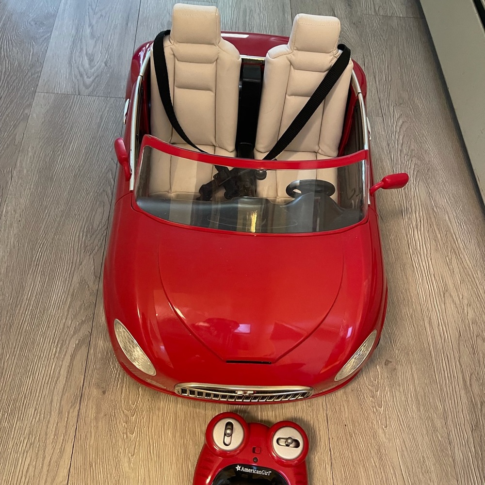 COPY - American girl doll convertible car